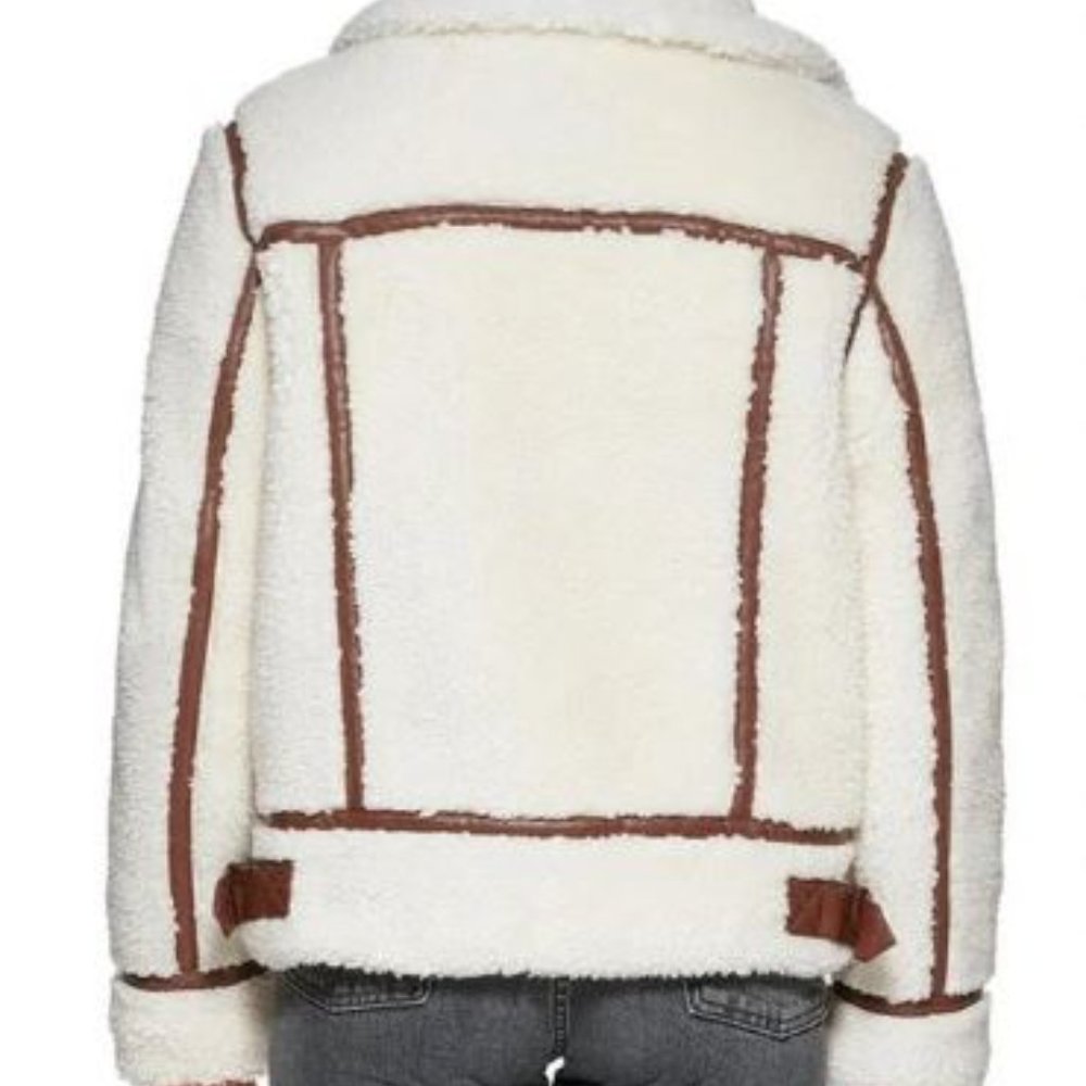 Awesome Levi’s jacket Soft Touch Sherpa Moto Racer Collar style - Picture 5 of 9